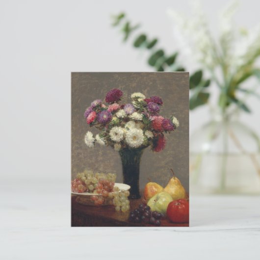 Gefeliciteerd Verjaardag Vintage Impressionistisch Briefkaart (Staand voorkant)