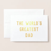 Gefeliciteerd verjaardag | Voeg uw eigen foto toe Folie Kaarten (Voorkant met envelop)