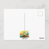 Gefeliciteerd verjaardag! West highland terrier! Briefkaart (Achterkant)