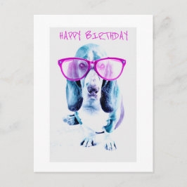 Gefeliciteerd Verjaardagskaart Cool Doggy Briefkaart