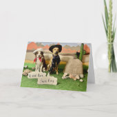 Gefeliciteerd verjaardagskaart gevouwen kaart (Voorkant)