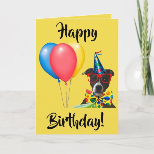 Gefeliciteerd verjaardagskaart! kaart (Voorkant)