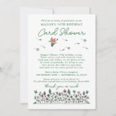 Gefeliciteerd Verjaardagskaart Shower Met Geluk Bl Kaart (Voorkant)