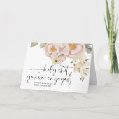 Gefeliciteerd Verloving Bride en Groom Kaart (Voorkant)