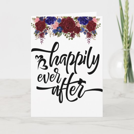 Gefeliciteerd Verloving huwelijk Kaart (Voorkant)