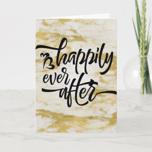 Gefeliciteerd Verloving huwelijksgoud Kaart (Voorkant)