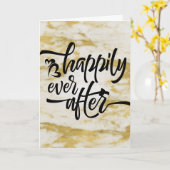 Gefeliciteerd Verloving huwelijksgoud Kaart (Gele Bloem)