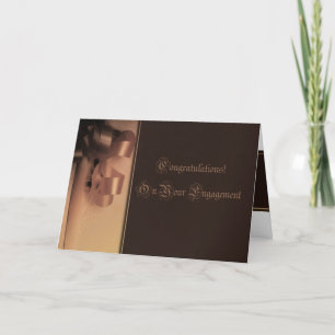 Gefeliciteerd Verloving Kaart
