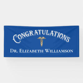 Gefeliciteerd, verpleegkundige Doctor Arts Medical Spandoek