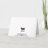 Gefeliciteerd Veterinair Afstuderen - Ranch Boerde Kaart (Achterkant)