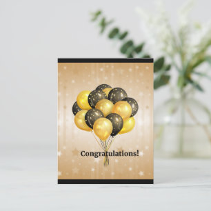 Gefeliciteerd! Viering Briefkaart