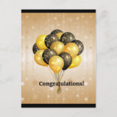 Gefeliciteerd! Viering Briefkaart (Voorkant)