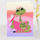 Gefeliciteerd - Voeg hier je speciale boodschap to Kaart (Gele Bloem)
