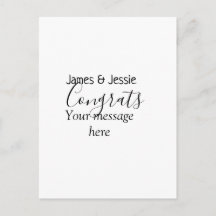 Gefeliciteerd voeg naam bericht huwelijk pasgetrou