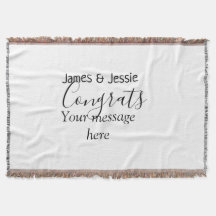 Gefeliciteerd voeg naam toe bericht bruiloft pasge