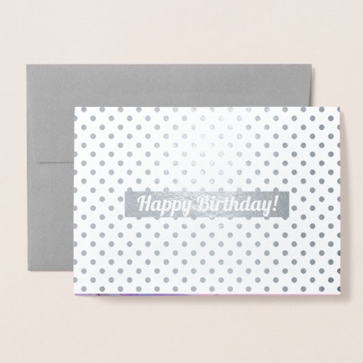 Gefeliciteerd. Waterverf bloemenluxe Folie Kaarten (Voorkant met envelop)