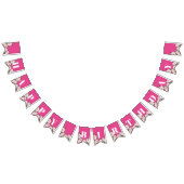 Gefeliciteerd Waterverf Roses Ballerina Vlaggetjes (Alle)