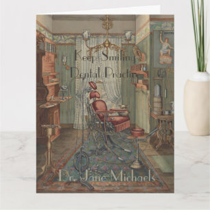 Gefeliciteerd Waterverf tandheelkundige praktijk Kaart