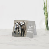 "GEFELICITEERD" ****WAY TO GO**** KAART (Voorkant)