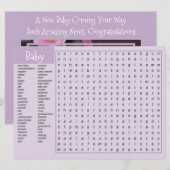 Gefeliciteerd, we hebben het nieuws gehoord aankondiging (Voorkant / Achterkant)