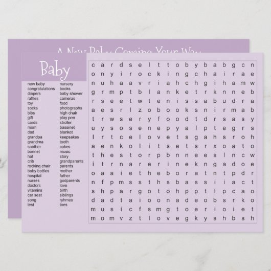 Gefeliciteerd, we hebben het nieuws gehoord aankondiging (Voorkant / Achterkant)