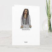 Gefeliciteerd, we zijn allebei vrij op Valentijnsd Kaart (Achterkant)