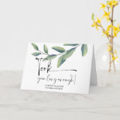 Gefeliciteerd Wedding Newly Weds Bride en Groom Kaart (Gele Bloem)