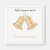 Gefeliciteerd Wedding-verjaardag Magnet (Voorkant)