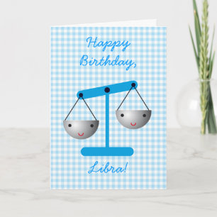 Gefeliciteerd, Weegschaal! Kaart