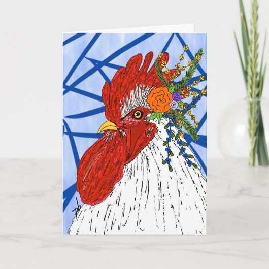 Gefeliciteerd Wenskaart Bedankkaart (Voorkant)