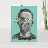 Gefeliciteerd Wetenschappers Doctor in de exacte w Bedankkaart (Achterkant)