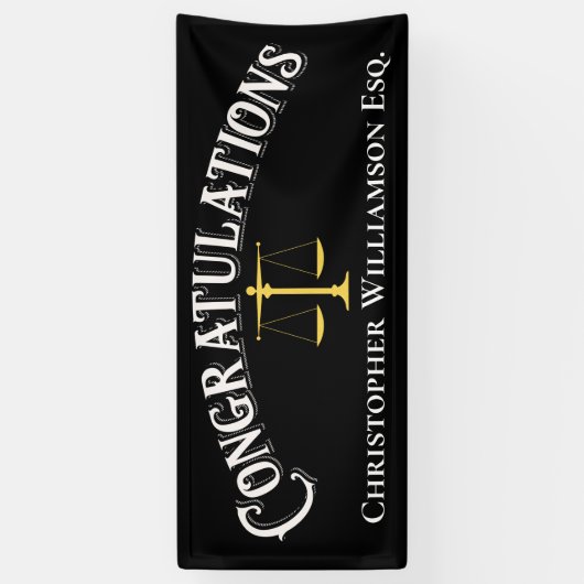 Gefeliciteerd wetgever van de Rechtsschool Spandoek (Verticaal)