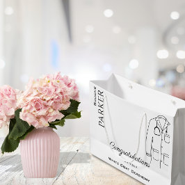 Gefeliciteerd White Coat Ceremony Doctor Afstudeer Groot Cadeauzakje