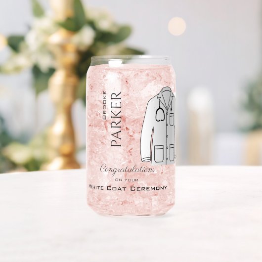Gefeliciteerd White Coat Ceremony Doctor Blikvorm Glas (Insitu (Huwelijk))