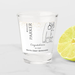 Gefeliciteerd White Coat Ceremony Doctor Shot Glas