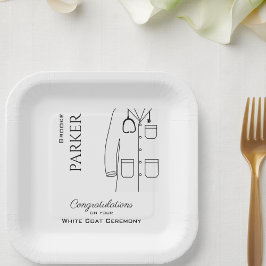 Gefeliciteerd White Coat Ceremony Papieren Bordje