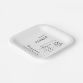 Gefeliciteerd White Coat Ceremony Papieren Bordje (Gebogen)