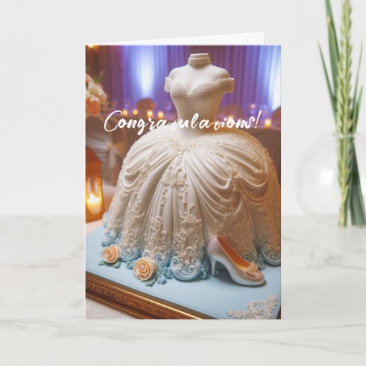 Gefeliciteerd White Floral Vrijgezellenfeest Kaart (Voorkant)