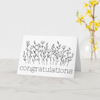 GEFELICITEERD Wildflower Eenvoudig Aangepast