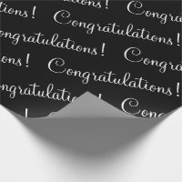 Gefeliciteerd Wit Schrift Huwelijk Afstuderen