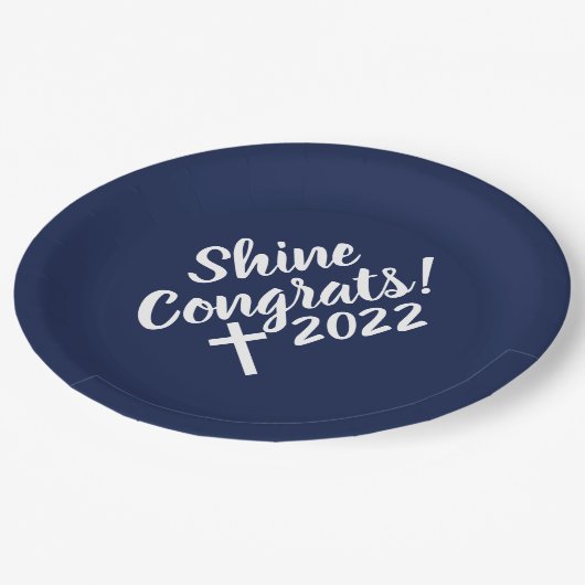 Gefeliciteerd Witte Kruistijd naar Afstuderen sche Papieren Bordje (Gekanteld)