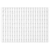 Gefeliciteerd Zilveren Bruidsmeisjes Bruiloft Tafelkleed (Voorkant (Horizontaal))