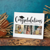 Gefeliciteerd Zwart 3 Foto 2025 Afstuderen Fotoplaat (Zijkant)