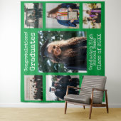 Gefeliciteerde Afgestudeerden op de Middelbare Sch Wandkleed (In situ)