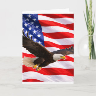 Gefeliciteerde Amerikaanse Burger Kaart