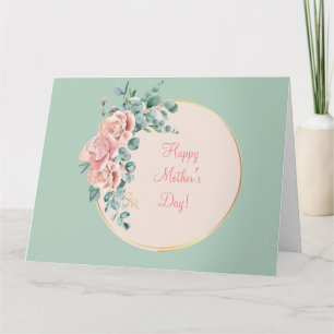 GEFELICITEERDE MOEDERDAG (JADE) KAART