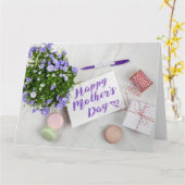 GEFELICITEERDE MOEDERDAG KAART (Gele Bloem)