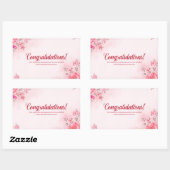 Gefeliciteerde stickers (Vel)