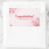 Gefeliciteerde stickers (Tas)