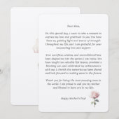 Gefeliciteerde tekst voor mama Happy Moederdag Bedankkaart (Voorkant / Achterkant)